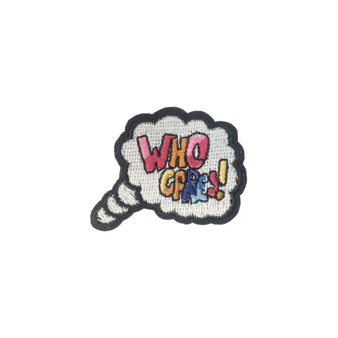 PC3484 - Who Cares Thought Bubble (Iron On)