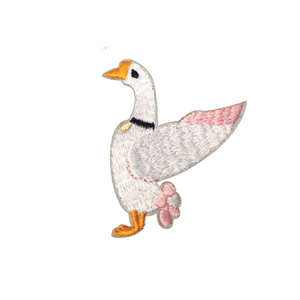 PC3697B - Pink White Duck Wing Fly (Iron On)