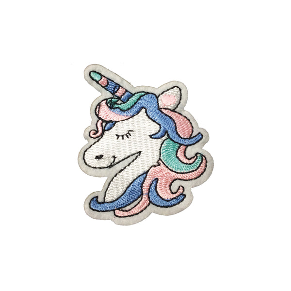 PC3720 - Pretty Pastel Unicorn Head (Iron On)