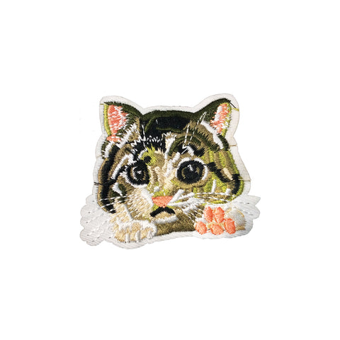 PC3740 - Cat Face Paws (Iron On)