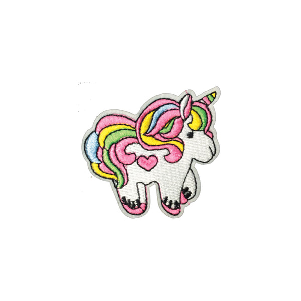 PC3743 - Chunky Heart Unicorn (Iron On)