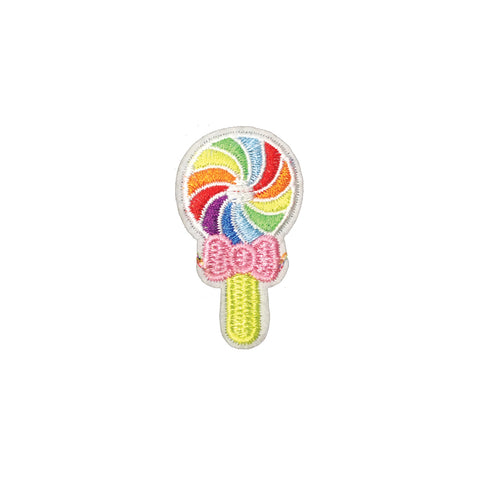 PC3745 - Rainbow Lollipop Candy (Iron On)