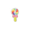 PC3745 - Rainbow Lollipop Candy (Iron On)