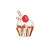 PC3748 - Glazed Cherry Cupcake (Iron On)