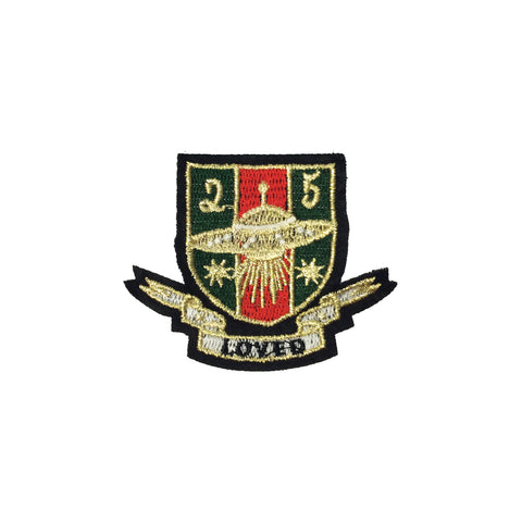 PC3763 - Loved Space Ship Flag Crest (Iron On)