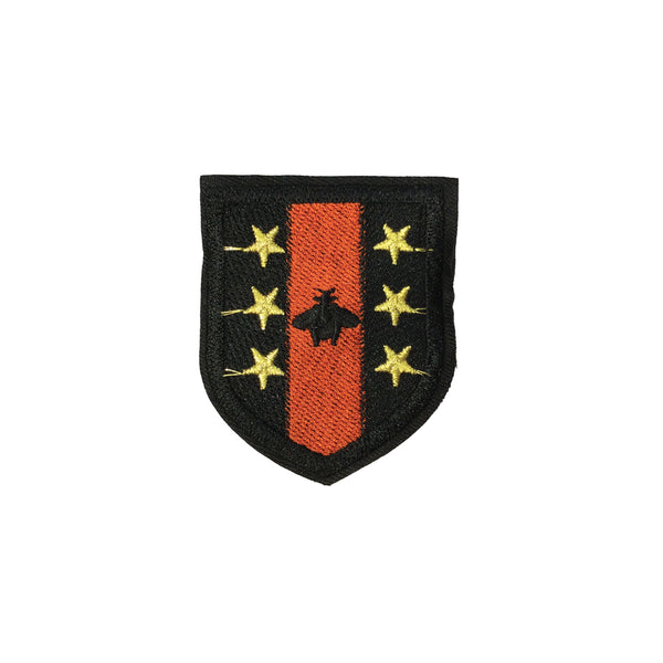 PC3776B - Six Stars Bee Flag (Iron On)