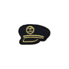 PC3792 - Marine Sailor Ship Captain Hat (Iron On)