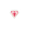 PC3800 - Tiny Pink Diamond (Iron On)