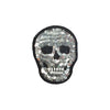 PC3809 - Silver Sequin Skull (Iron On)