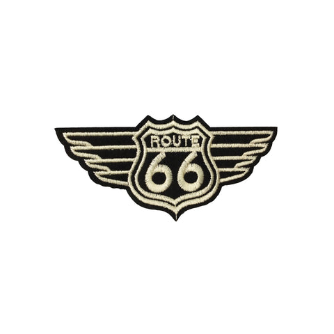 PC3865 - Route 66 Wings (Iron On)
