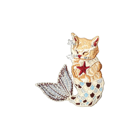 PC3873 - Kitty Cat Mermaid (Iron On)