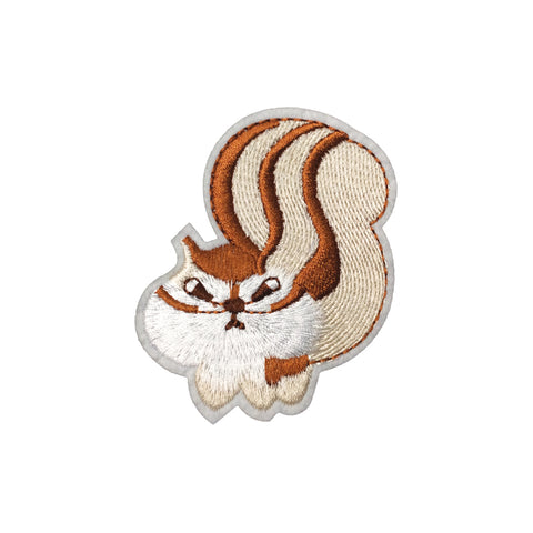 PC3902 - Brown Chipmunk Squirrel Toon (Iron On)