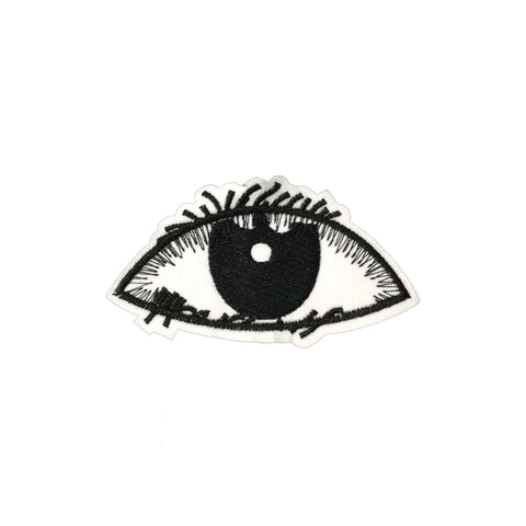 PC3905 - Black White Eye (Iron On)