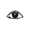 PC3905 - Black White Eye (Iron On)