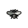 PC3926 - Sequin Silver Bee Fly (Iron On)