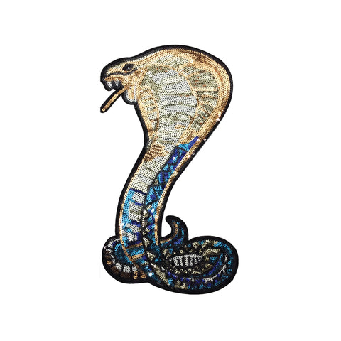 PC3969 - Sequin Cobra Snake (Iron On)