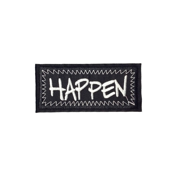 PC4012 - HAPPEN Text (Iron On)