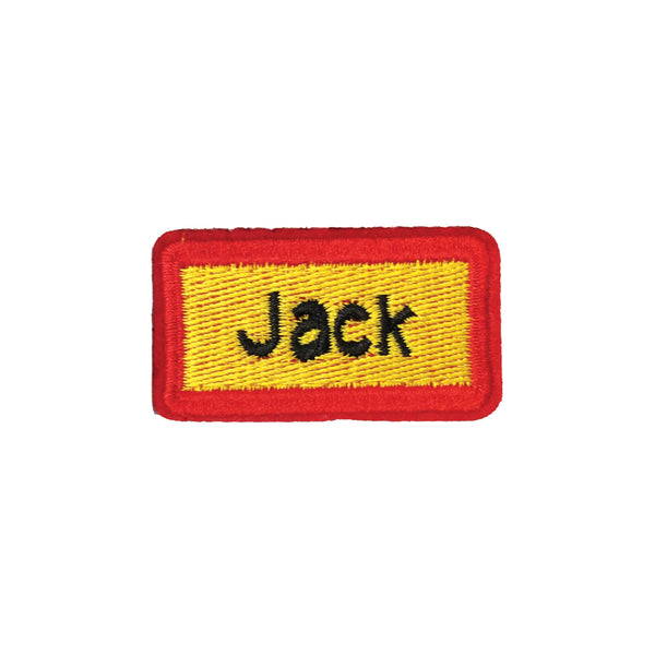 PC4013 - Jack Name Tag (Iron On)