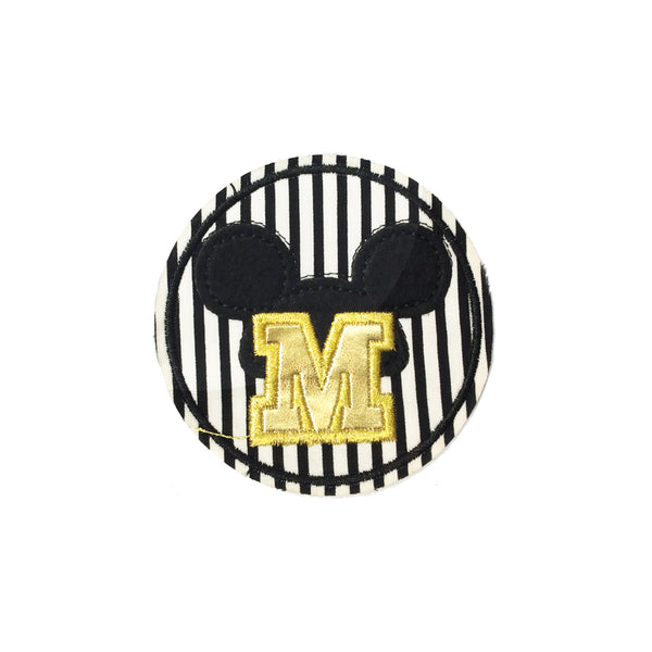 PC4016 - Letter M for Mickey Mouse (Iron On)