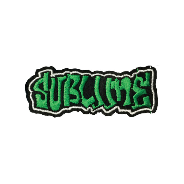 PC4029 - Green Sublime Graffiti Text (Iron On)