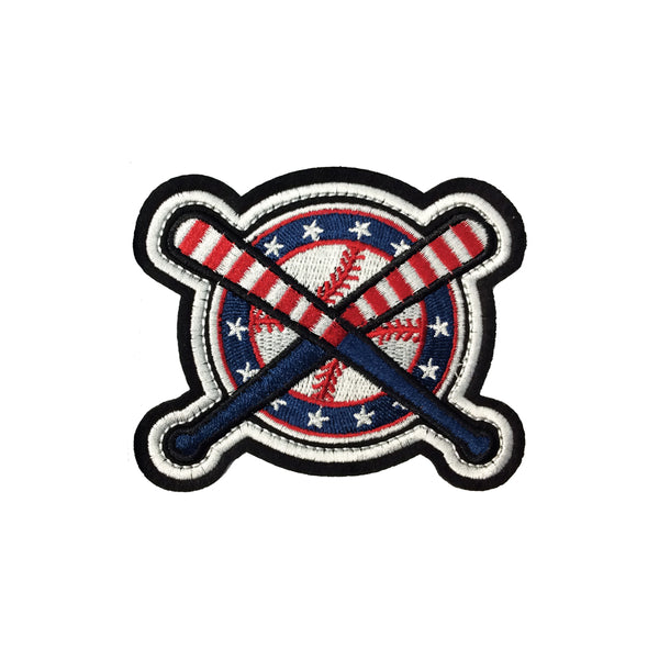 PC4050 - Baseball Flag Cricket Set (Iron On)