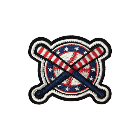 PC4050 - Baseball Flag Cricket Set (Iron On)