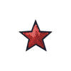 PC4062 - Sequin Star Red Star (Iron On)