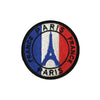 PC4070 - Eiffel Tower French Flag France Paris (Iron On)