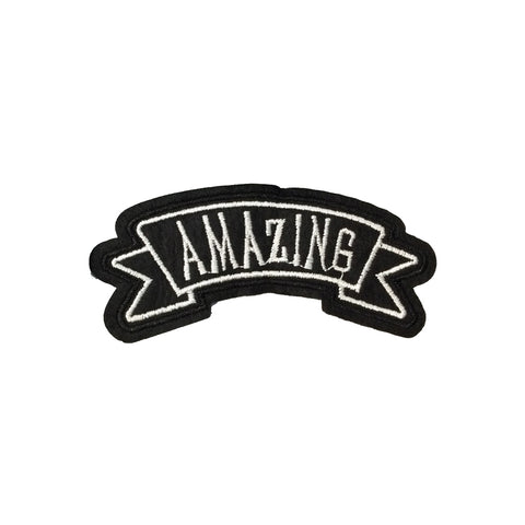 PC4075 - Amazing Banner Text (Iron On)