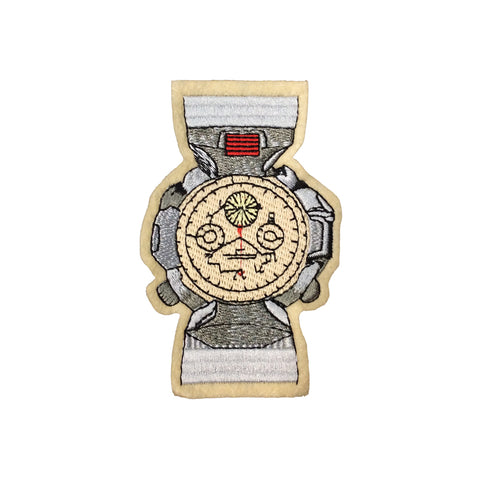 PC4107 - Cool Silver Wrist Watch (Iron On)