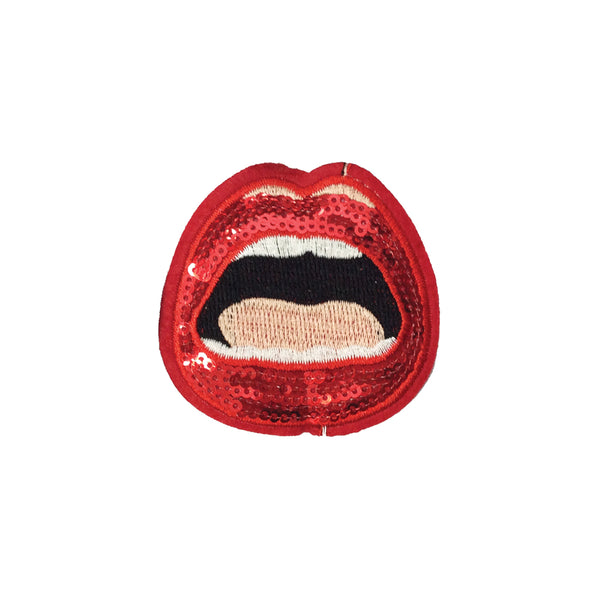 PC4114 - Sexy Open Mouth Ah (Iron On)