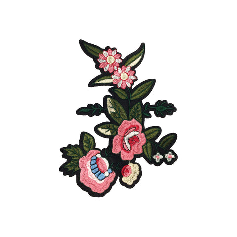 PC4127 - Pink Shades Flowers (Iron On)