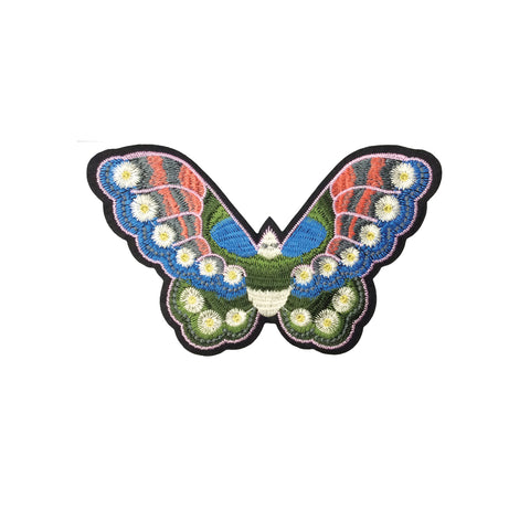 PC4131 - Dandelions Blue Butterfly (Iron On)