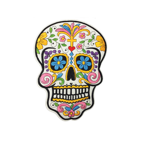 PH5B - Fancy Sugar Skull XXL (Iron on)
