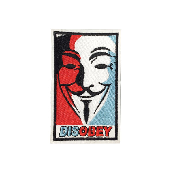 PH68 - V for Vendetta DISOBEY (Iron on)