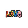 PS1763B - Flowery Love Text (Iron on)