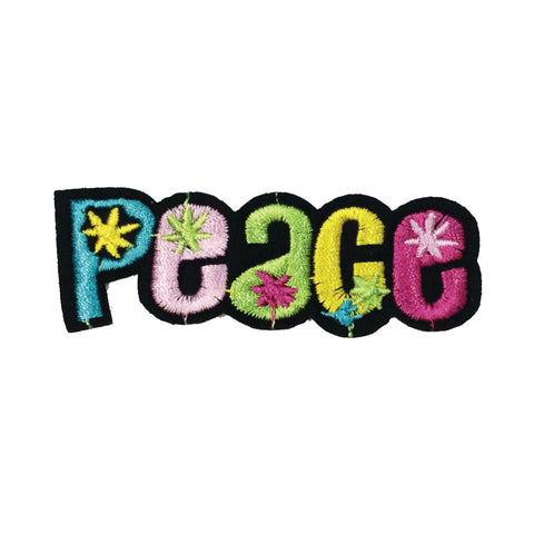 PS1763 - Peace Text (Iron on)