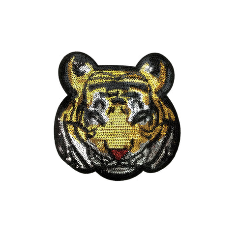 PC3335 - Sequin Tiger (Sew On)