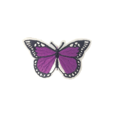 PC2418I - Purple Dots Butterfly (Iron On)