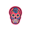 PC3490B - Neon Pink Sugar Skull (Iron On)
