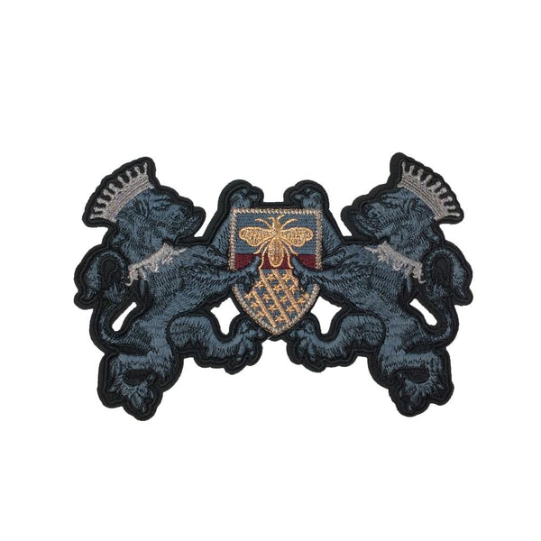 PC3414 - Lion Bee Crest (Iron On)