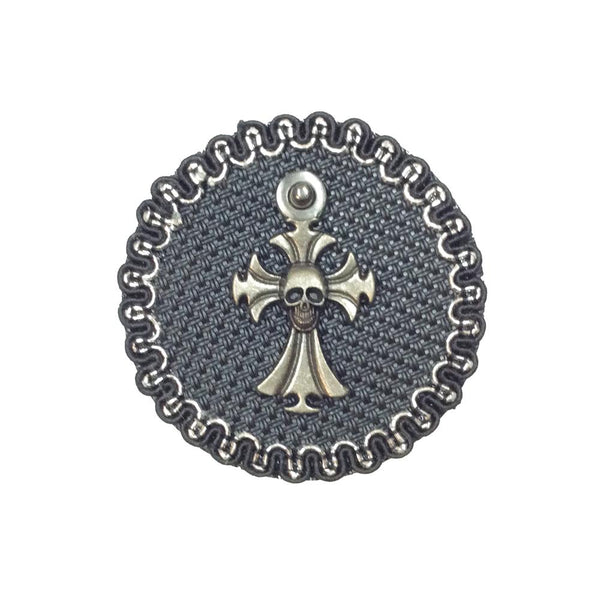PC3411 - Special Cross Skull (Iron On)