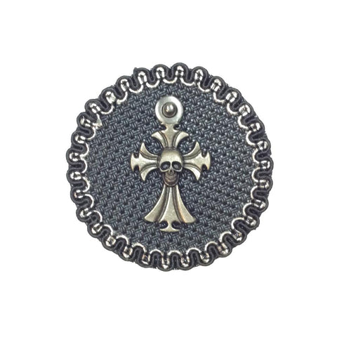 PC3411 - Special Cross Skull (Iron On)
