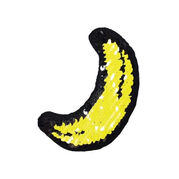 PC3363 - Reversible Double Sequin Banana Fruit (Iron On)