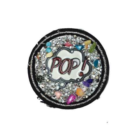 PC3384 - POP Stone Badge (Iron On)