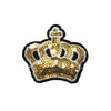 PC3325 - Gold Sequin Crown (Iron On)