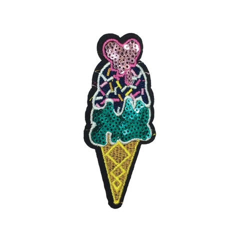 PC3326 - Sequin Triple Ice Cream (Iron On)