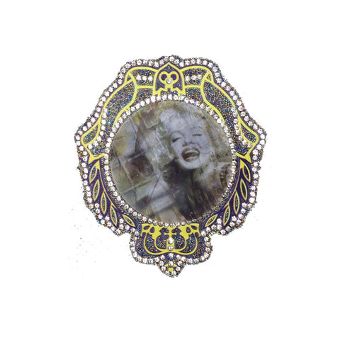 PC3385 - Marilyn Monroe Badge (Iron On)