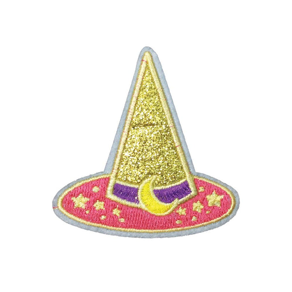 PC3320 - Gold Witch Hat (Iron On)