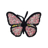 PC3231 - Pink Stone Butterfly (Iron On)